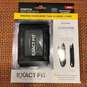 Exact fit unisex very small wallet